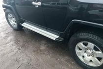 Toyota FJ Cruiser 2006–2022 Maya V2 sivuportaat (2 kpl, alumiini) kuva 3
