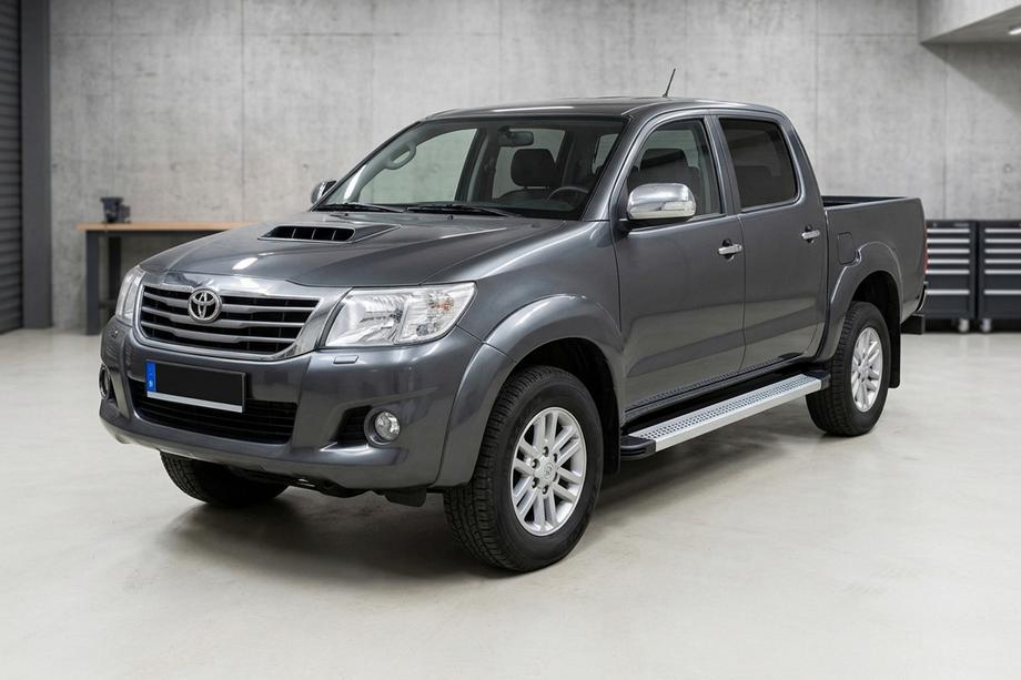 Toyota Hilux 2006–2015 Maya V2 sivuportaat (2 kpl, alumiini) Image