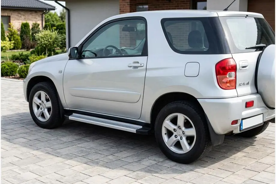 Toyota Rav 4 2001–2005 Maya V2 sivuportaat (2 kpl, alumiini) Image