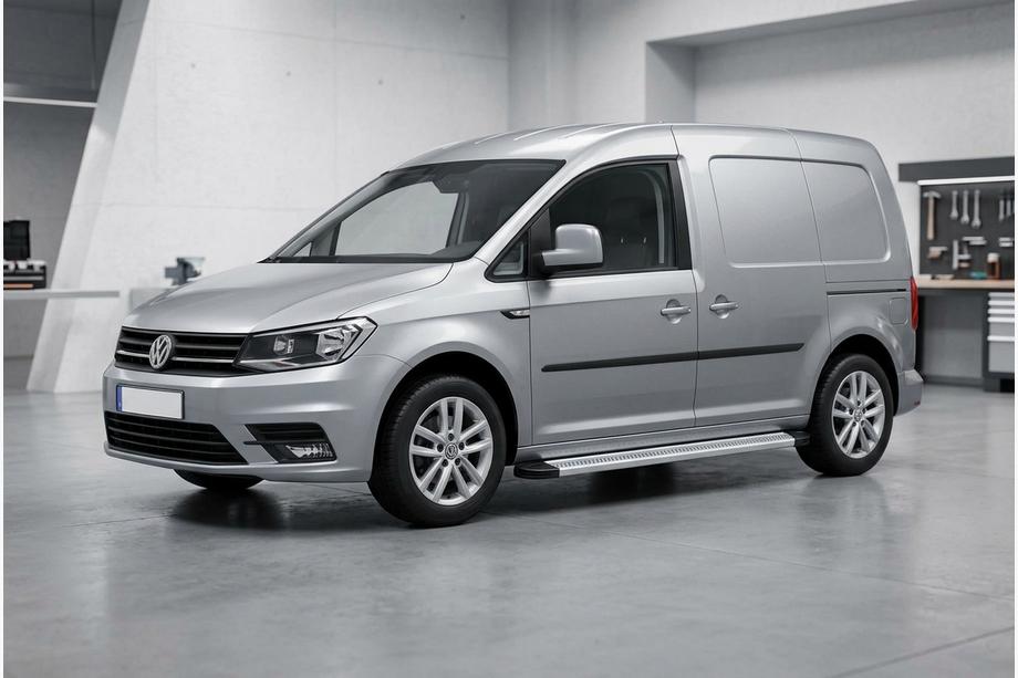 Volkswagen Caddy 2015–2020 Maya V2 sivuastinlaudat (2 kpl, alumiini) Image