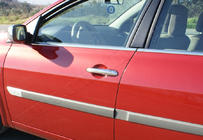 Renault Megane II 2004–2009 Ovenkahvan kromisuojat (4 kpl, ruostumaton teräs) kuva 4