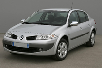 Renault Megane II 2004–2009 Kromiset peilinkuoret (2 kpl, muovi) kuva 2