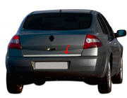 Renault Megane II 2004–2009 Takalukun reunalista (ruostumaton teräs) HB, Carmos - turkkilainen teräs kuva 5