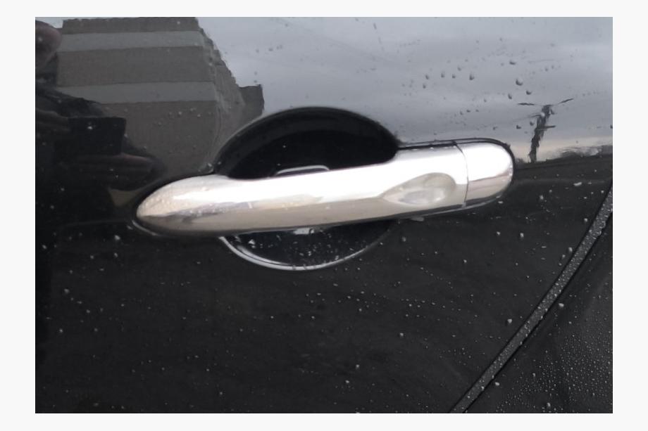 Renault Megane III 2009–2016 Ovenkahvan suojakuoret (4 kpl, ruostumaton teräs) Ilman sirua, Carmos - turkkilaista terästä Kuva 4