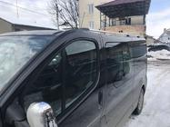 Renault Trafic 2001–2015 Kromatut kattokaiteet Pitkä, muovijalat kuva 9