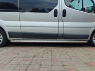 Renault Trafic 2001–2015 Premium-sivuporrasputket (2 kpl, ruostumaton teräs) kuva 12