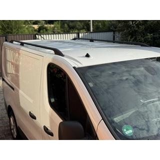 Mustat kattokaiteet Renault Trafic 2015– kuva 2