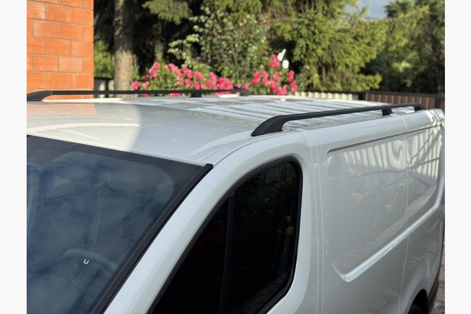 Renault Trafic 2015– Mustat kattokaiteet Lyhyt, muovijalat Image