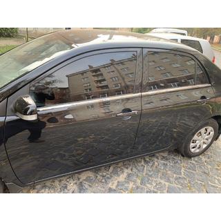 Ikkunankehyksen ulkolistat (4 kpl, ruostumaton teräs) Toyota Corolla 2007–2013 kuva 3