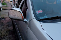 Toyota Land Cruiser Prado 120 2002–2009 Peilinkuoret (2 kpl, ruostumaton teräs) kuva 2