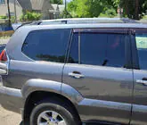 Toyota Land Cruiser Prado 120 2002–2009 Kromatut turkkilaiset kattokaiteet kuva 1