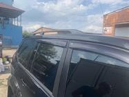 Toyota Land Cruiser Prado 120 2002–2009 Mustat turkkilaiset kattokaiteet Muoviset jalat kuva 14