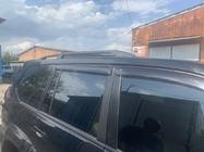 Toyota Land Cruiser Prado 120 2002–2009 Mustat turkkilaiset kattokaiteet Muoviset jalat kuva 15