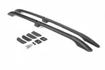 Toyota Land Cruiser Prado 120 2002–2009 Mustat turkkilaiset kattokaiteet Muoviset jalat kuva 17