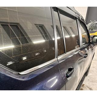 Ikkunalistat (6 kpl, ruostumaton teräs) Toyota Land Cruiser Prado 150 2009–2023 kuva 1