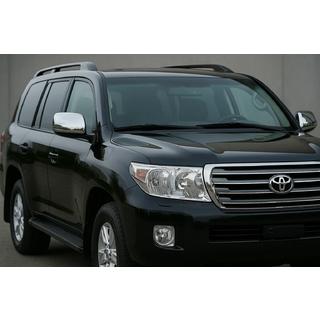 Kromiset peilinkuoret 2008-2012 (2 kpl, ruostumaton teräs) Toyota Land Cruiser 200 2007–2021 kuva 1