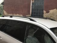 Toyota Rav 4 2006–2013 Mustat turkkilaiset kattokaiteet Lyhyt akseliväli, muovijalat kuva 5