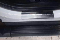 Toyota Rav 4 2013–2018 Nataniko ovikynnyslistat (4 kpl, ruostumaton teräs) Vakio – Lohmann-teippi, 0,5 mm kuva 4