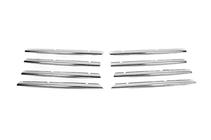 Volkswagen LT 1995–2006 Maskin säleikön listat (8 kpl, ruostumaton teräs) Carmos - turkkilainen teräs kuva 5