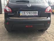 Nissan Qashqai 2010–2014 Takaluukun reunan suojalista (ruostumaton teräs) kuva 3