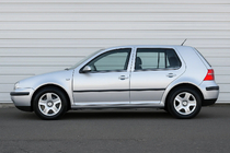 Volkswagen Golf 4 1997–2006 Ikkunankehyksen ulkolistat (4 kpl, ruostumaton teräs) Carmos - turkkilainen teräs kuva 1