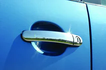 Volkswagen Golf 5 2003–2009 Kromiset ovenkahvan suojakuoret, litteät (4 kpl) kuva 1