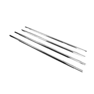 Ikkunankehyksen ulkolistat (4 kpl, ruostumaton teräs) Volkswagen Jetta 2006–2011 kuva 4