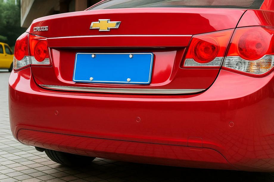 Chevrolet Cruze 2009–2015 Tavaratilan kynnyssuoja (ruostumaton teräs) HB, Carmos - turkkilainen teräs Image