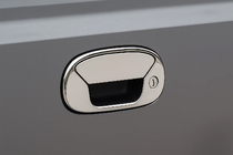 Fiat Doblo I 2001–2005 Takaovenkahvan suojus (ruostumaton teräs) Carmos - turkkilainen teräs kuva 1