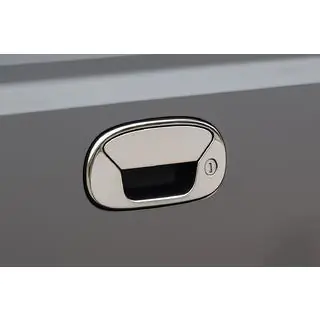 Takaluukun kahvan suojus (ruostumaton teräs) Fiat Doblo I 2005–2010 kuva 1
