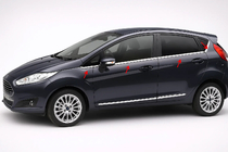 Ford Fiesta 2008–2017 Ikkunalistat (8 kpl, ruostumaton teräs) kuva 1