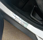 Ford Focus III 2011–2017 Carmos V1 kynnyslistat (4 kpl, ruostumaton teräs) kuva 3