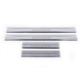 CARMOS-kynnyslistat (4 kpl, ruostumatonta terästä) kuva 2