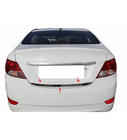 Hyundai Accent 2011–2017 Takalukun reunalista (ruostumaton teräs) OmsaLine – italialainen ruostumaton teräs kuva 3