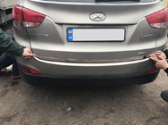 Hyundai IX-35 2010–2015 Takalukun reunalista (ruostumaton teräs) OmsaLine – italialainen ruostumaton teräs kuva 3