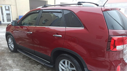 Kia Sorento II XM 2009–2014 Ikkunalistat (6 kpl, ruostumaton teräs) Carmos - turkkilainen teräs kuva 8