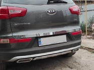 Kia Sportage 2010–2015 Takalukun reunalista (ruostumaton teräs) kuva 2