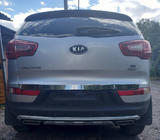 Kia Sportage 2010–2015 Takalukun reunalista (ruostumaton teräs) kuva 4