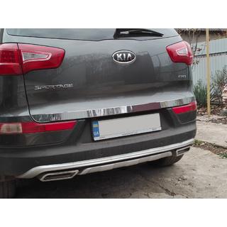 Takalukun reunalista (ruostumaton teräs) Kia Sportage 2010–2015 kuva 2