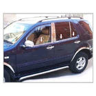 Mercedes ML W163 1997–2005 Ikkunoiden ulkoreunalistat (6 kpl, RST) Carmos - turkkilainen teräs kuva 5