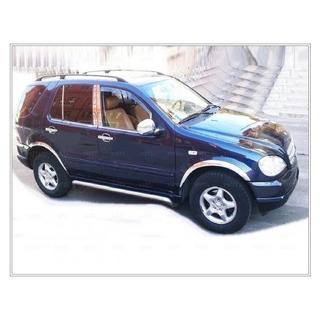 Ikkunoiden ulkoreunalistat (6 kpl, RST) Mercedes ML W163 1997–2005 kuva 4