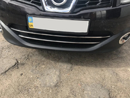Nissan Qashqai 2010–2014 Alasäleikön listat (2 kpl, ruostumaton teräs) kuva 4