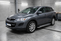 Mazda CX-9 2007–2016 Maydos V2 sivuportaat (2 kpl, ruostumaton teräs) kuva 1