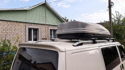 Volkswagen T4 Transporter 1990–2003 Skyport kattokaiteet (harmaa matta) Pitkä akseliväli kuva 4