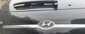 Hyundai Tucson JM 2004– Embleemi (itsekiinnittyvä tarra, 125 mm (65 mm)) kuva 2