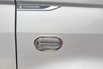 Volkswagen T5 Multivan 2003–2010 Kromiset vilkunpeitteet (2 kpl, ruostumaton teräs) kuva 4