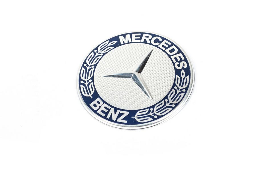 Mercedes ML W163 1997–2005 Mercedes-konepeltiembleemi (itseliimautuva) Kuva 1