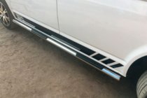 Volkswagen T5 2010–2015 Sivusuojaputket (2 kpl, ruostumaton teräs) kuva 9