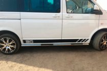 Volkswagen T5 2010–2015 Sivusuojaputket (2 kpl, ruostumaton teräs) kuva 10