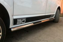 Volkswagen T5 Multivan 2003–2010 Sivusuojaputket (2 kpl, ruostumaton teräs) 60 mm, pitkä akseliväli kuva 10